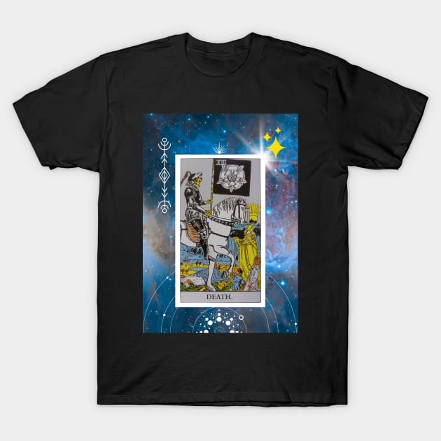Death Tarot Card T-Shirt by TheSoldierOfFortune